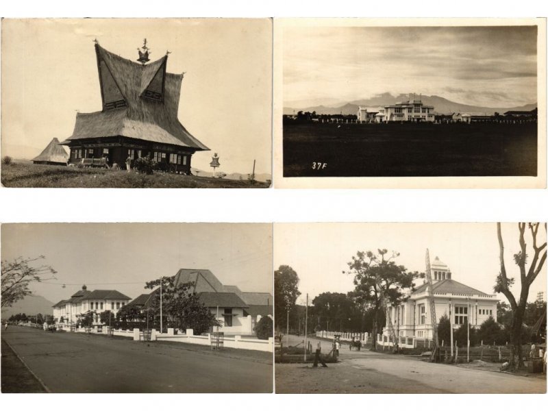 INDONESIA, ASIA, DUTCH INDIES, 58 Vintage REAL PHOTO Postcards (PART 1) (L4416)