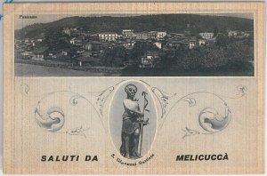 44409   CARTOLINA d'Epoca -  Reggio Calabria  provincia - Melicuccà