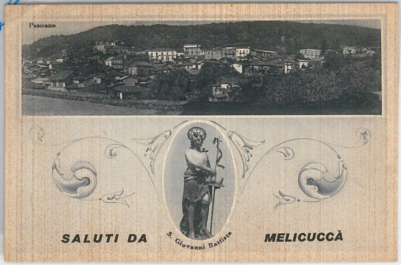 44409   CARTOLINA d'Epoca -  Reggio Calabria  provincia - Melicuccà