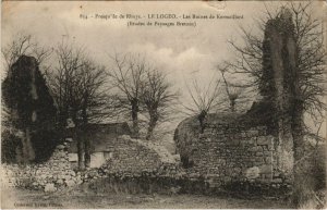 CPA LE LOGEO Ruines de Kermaillard (144816)
