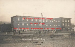 OR, Seaside, Oregon, RPPC, Moore Hotel, Exterior View, Photo