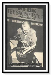 Tom Breneman - Breakfast In Hollywood - Oldest Guest Sarah Van Dyke - (MX-029)