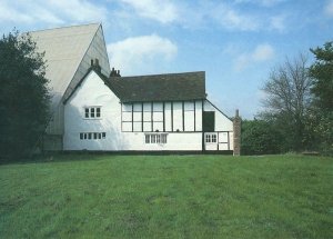 Headstone 17th Century Manor Grounds Harrow Museum Middlesex Postcard