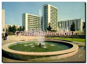 Modern Postcard Mont Mesly Creteil (Val de Marne) Place the Abbey