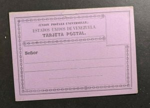 Mint Vintage Venezuela Postal Stationary Postcard