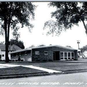 c1960s Ackley, IA RPPC Medical Center Building Health Car Real Photo PC Vtg A107