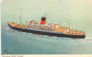 Cunard RMS Media Ship Unused 