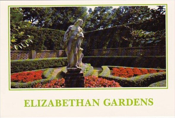 The Elizabethan Gardens Roanoke Island North Carolina