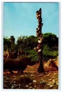 TRAPPED SAFARI JUNGLE CRUISE DISNEYLAND ANAHEIM CALIFORNIA CA POSTCARD (CN8)