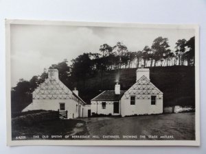 Caithness BERRIEDALE HILL Old Smithy shows STAGS ANTLERS ON WALL Old RP Postcard