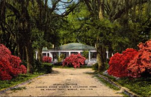 Alabama Mobile Georgia Cottage Augusta Evans Wilson's Childh...