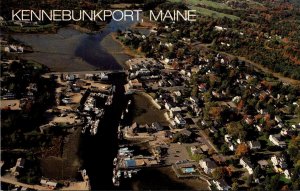 Maine Kennebunkport Aerial View