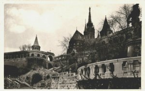 Hungary Budapest The Fisherman's Bastion RPPC 03.95