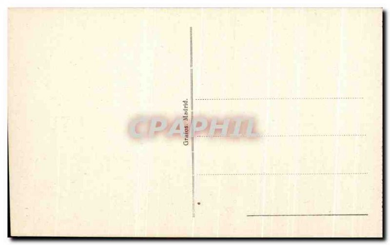 Postcard Old El Escorial El Monasterio