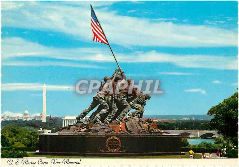 Modern Postcard US Marine Corps War Memorial