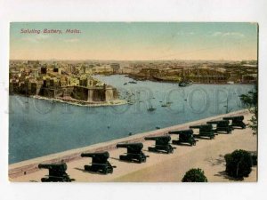 3078256 MALTA Saluting Battery Vintage colorful PC