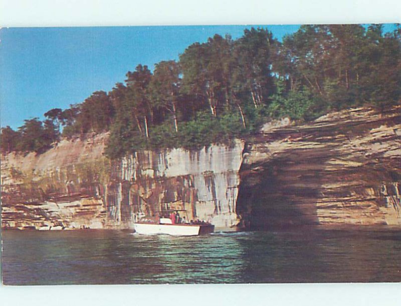 Pre-1980 NATURE SCENE Munising Michigan MI AD2643