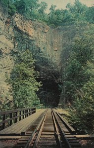 Vintage Postcard Natural Tunnel West Of Gate City Formation Southwest Virginia