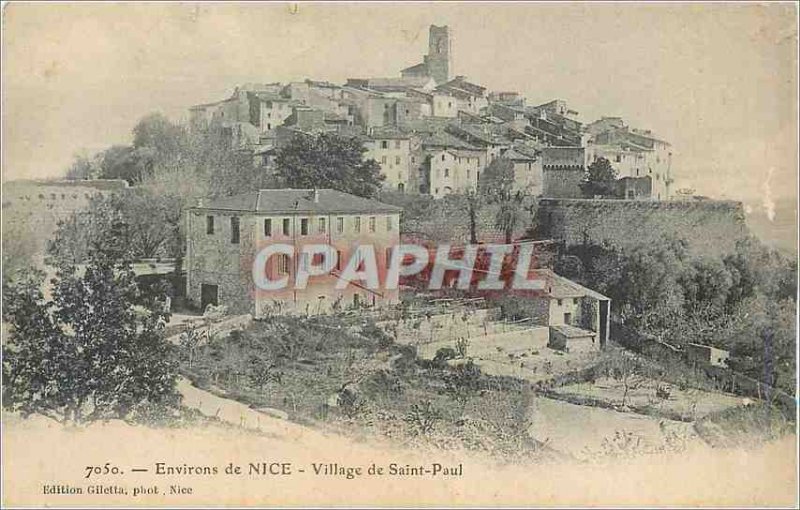 Postcard Old Nice surroundings of Saint Paul Village