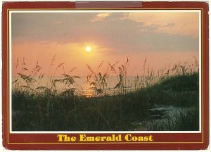 Greetings From The Emerald Coast Of Florida, 1988 Chrome Postcard