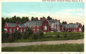 Vintage Postcard Amos Truck School Dartmouth College Hanover New Hampshire NH