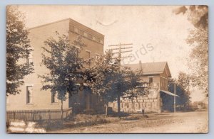 J87/ Mason City West Virginia RPPC Postcard c1910 Main ST Stores  358