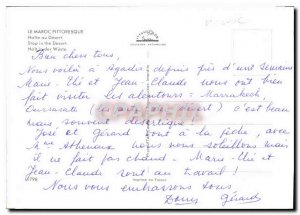 Modern Postcard The Picturesque Morocco Stop Desert