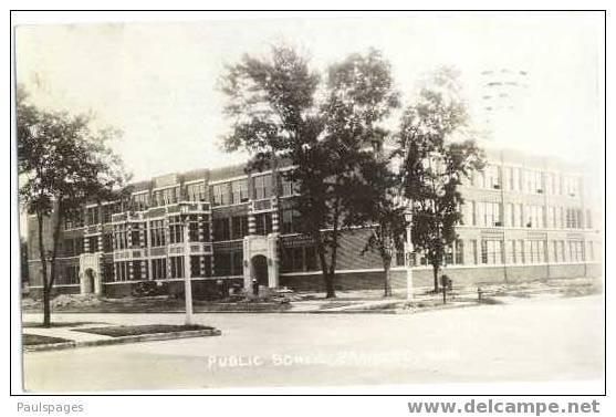 RPPC Public School in Brainerd, Minnesota, MN, 1931 RP by A. Pearson Company