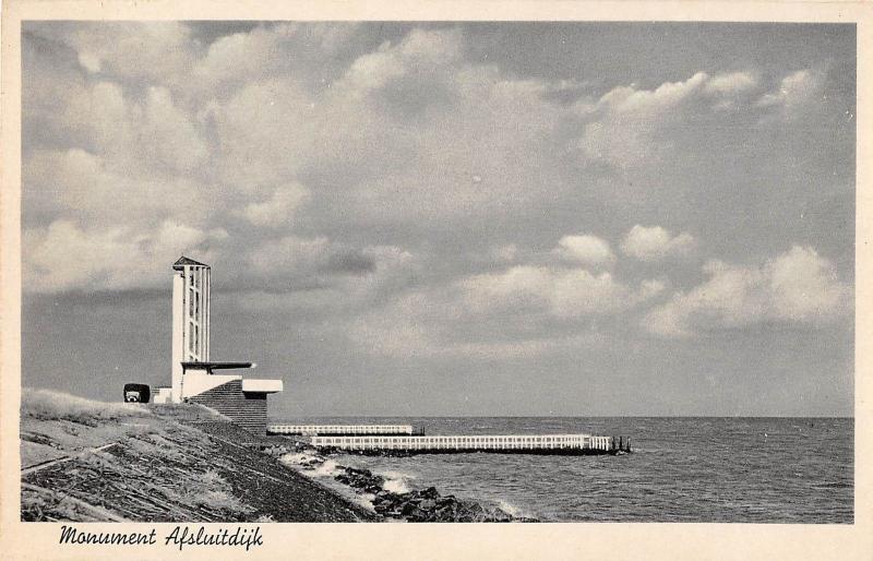 BR57184 Monument Alsluitdijk friesland     Netherlands