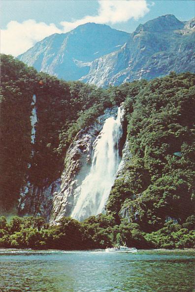 New Zealand Bowen Falls Milford