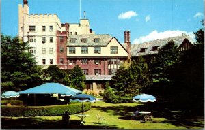 Vtg Greenwich Connecticut CT Pickwick Arms Hotel 1950s Unused Postcard