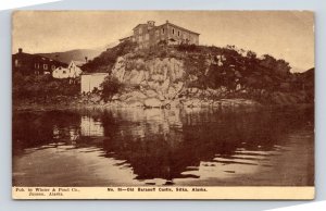 Baranoff Castle Sitka Alaska UNP AK Unused Sepia DB Postcard N14