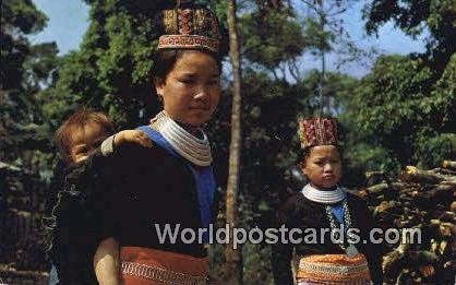 Young Meo Hill Tribe Chiengmai Province Thailand Unused 