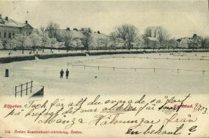 sweden, KARLSTAD, Elfgatan (1903) Postcard