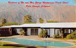 Residence of Mr. and Mrs. George Montgomery Palm Springs, California USA