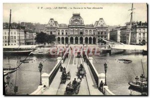 Old Postcard Le Havre The Arts And The Alexander Bridge