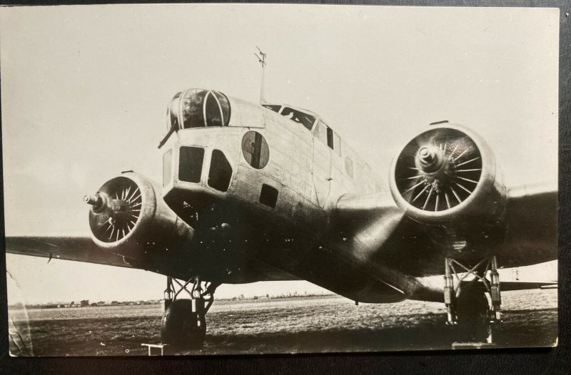 Mint Netherlands Real Picture Postcard Fiat BR 20 Italian Bomber