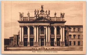 Postcard - Basilica di San Giovanni in Laterano - Rome, Italy