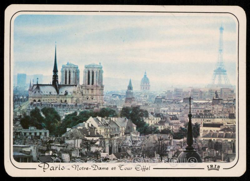 Notre-Dame et Tour Eiffel