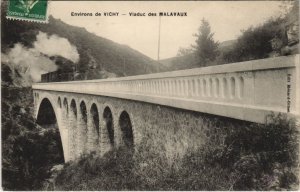 CPA vichy environs-viaduct des malavaux (1220618) 