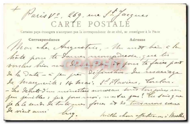 Old Postcard Paris Val de Grace Hospital