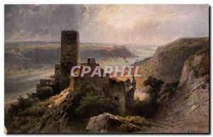 Postcard Old Gutenfels Burg Gutenfels