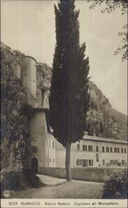 Subiaco Italy c1910 Real Photo Postcard #1