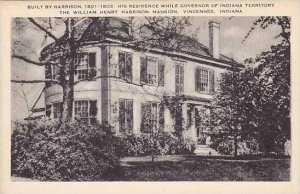 Indiana Vincennes The William Henry Harrison Mansion Artvue