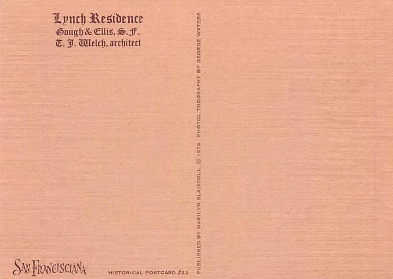 Lynch Residence - San Francisciana