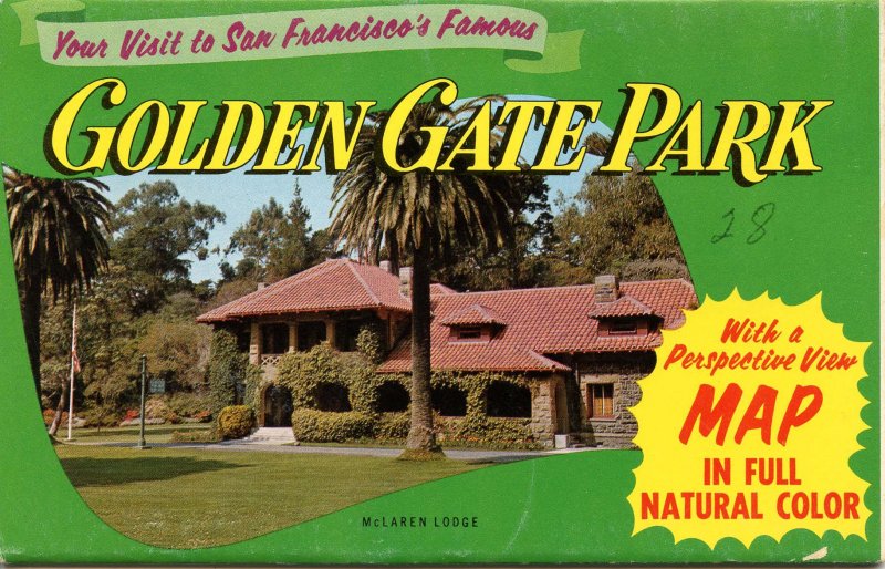 Folder - Golden Gate Park, San Francisco, CA         5 views + narrative + co...