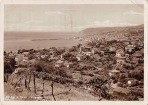 B106291 Italy San Remo Panorama General view real photo uk