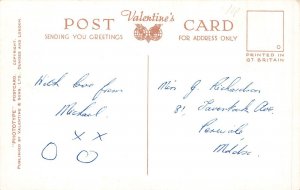 England Floral Clock Westcliff-on-Sea vintage postcard