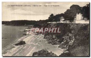 Postcard Old Saint Nazaire On the Riviera Beach Measles