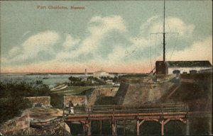 Nassah Bahamas Fort Charlotte c1910 Used Postcard